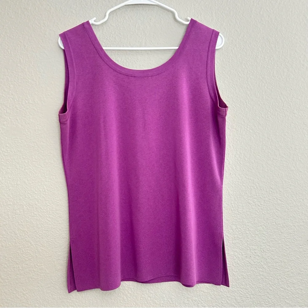 Exclusively MISOOK purple sleeveless top - Picture 3 of 3